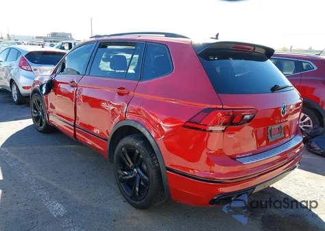 2024 Volkswagen Tiguan 2.0T Se R-Line Black from USA, damaged, VIN 3VVCB7AX9RM230725